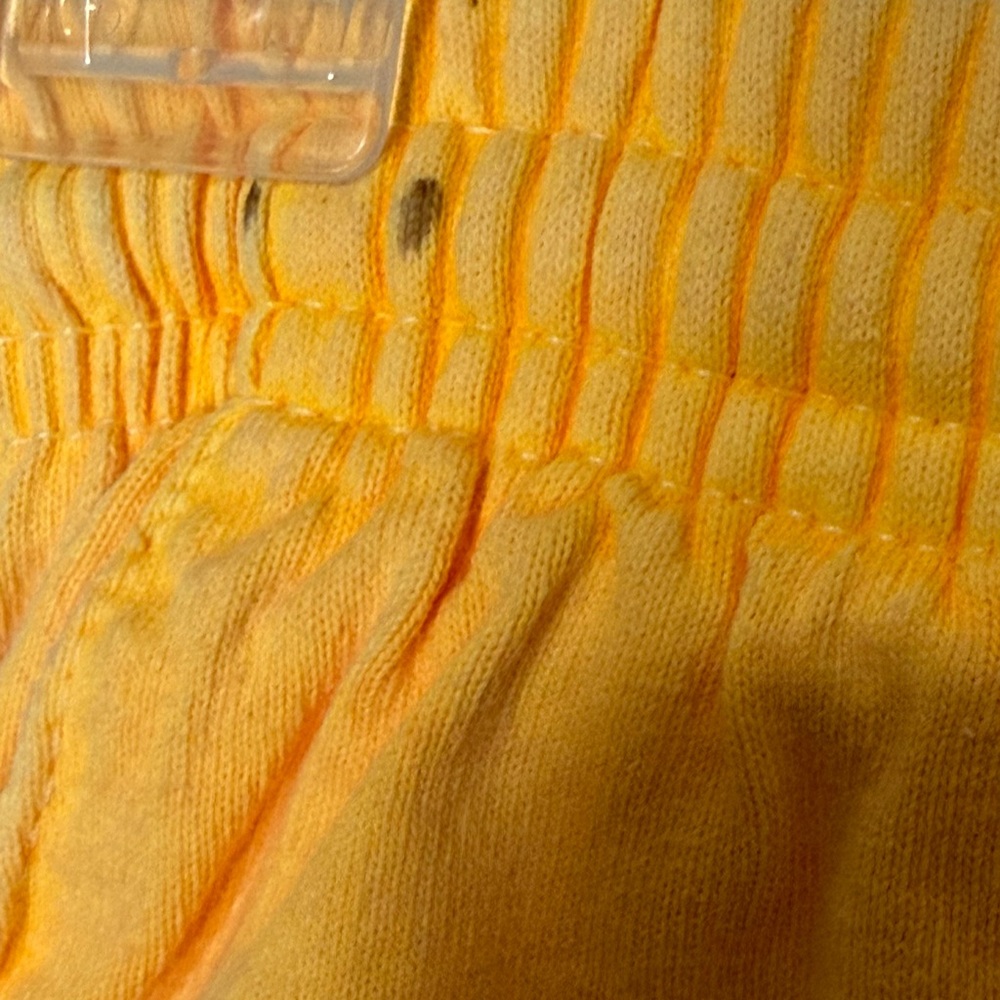 Vintage Fresh Produce Yellow Tank Top and Short Set with Colorful Fish Design - Picture 9 of 12